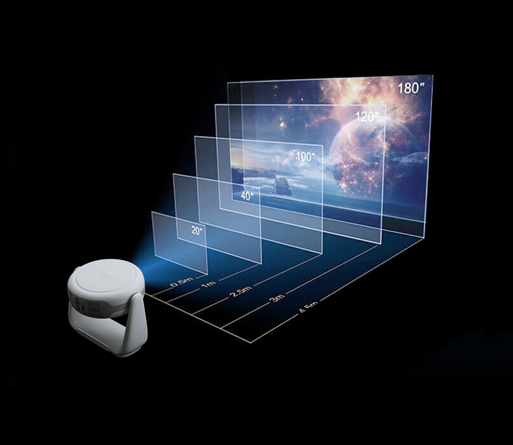 HD PROJECTOR BUILT IN BATTERY