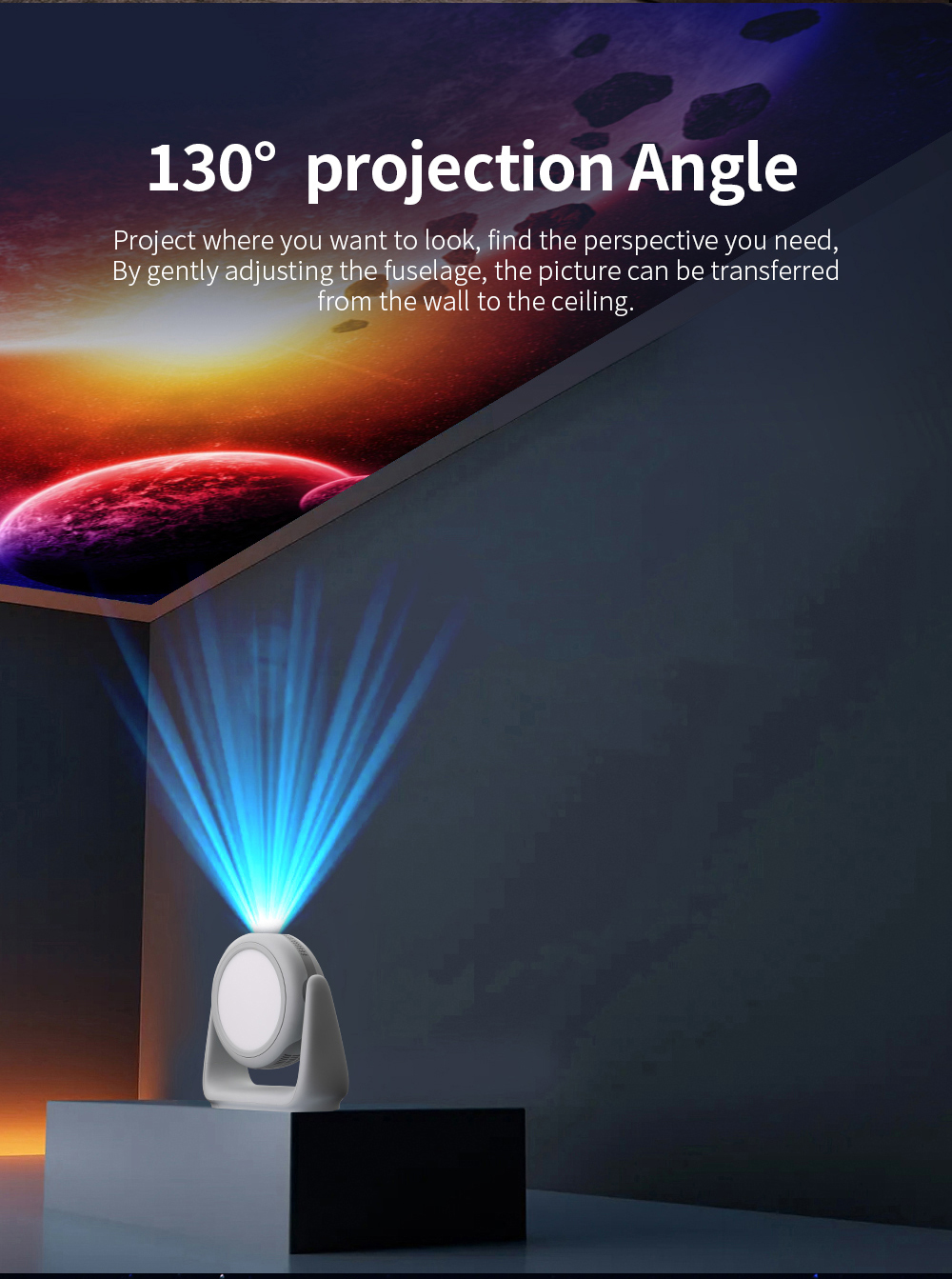 HD PROJECTOR BUILT IN BATTERY
